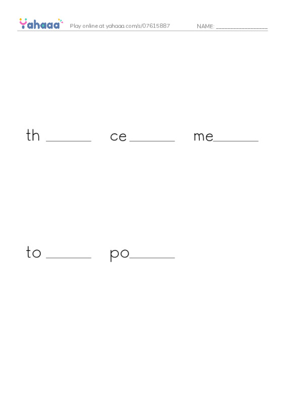 RAZ Vocabulary X: Comic Cons2 PDF worksheet to fill in words gaps