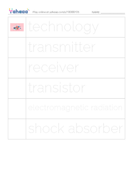 RAZ Vocabulary X: Fun By Remote Control2 PDF one column image words