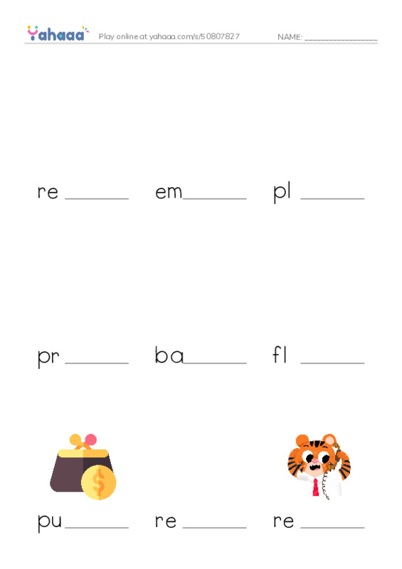 RAZ Vocabulary X: Grandpa Smoke Jumper2 PDF worksheet to fill in words gaps