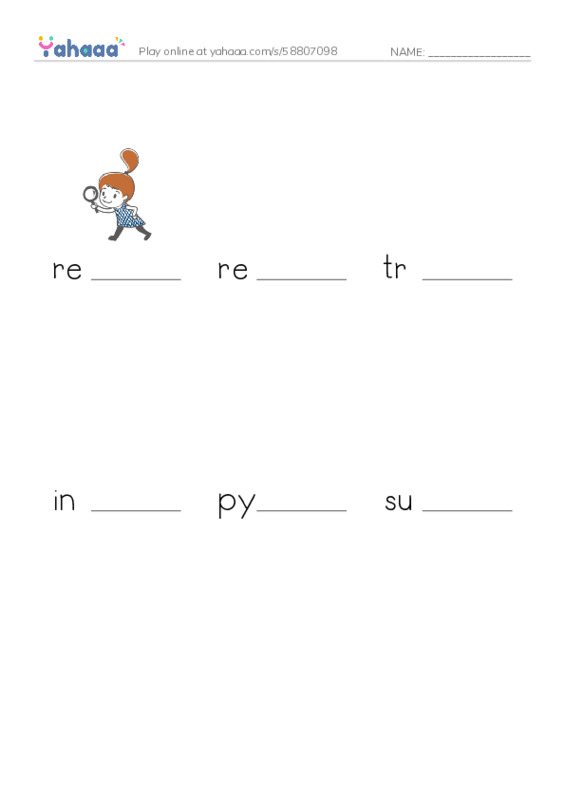 RAZ Vocabulary X: Invasion of the Pythons2 PDF worksheet to fill in words gaps
