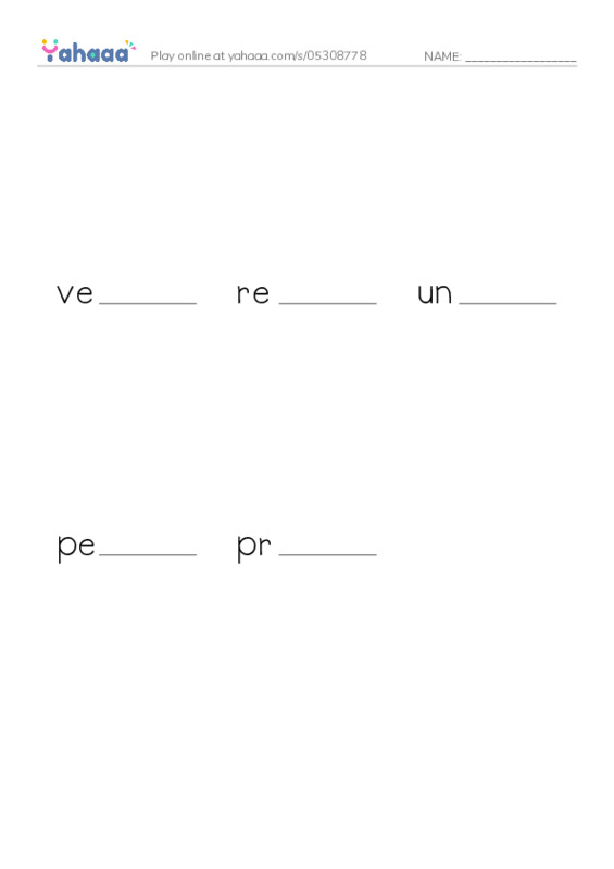RAZ Vocabulary X: The Gettysburg Address2 PDF worksheet to fill in words gaps