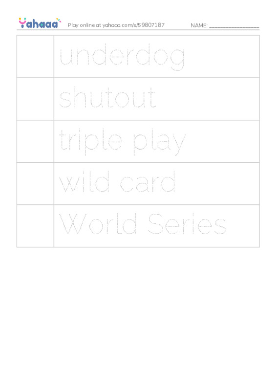 RAZ Vocabulary X: The Wonderful World Series2 PDF one column image words