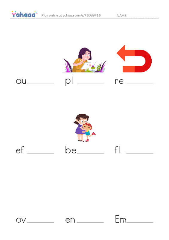 RAZ Vocabulary X: Up From Slavery PDF worksheet to fill in words gaps