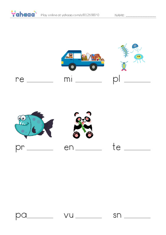 RAZ Vocabulary X: Whale Sharks Giant Fish PDF worksheet to fill in words gaps
