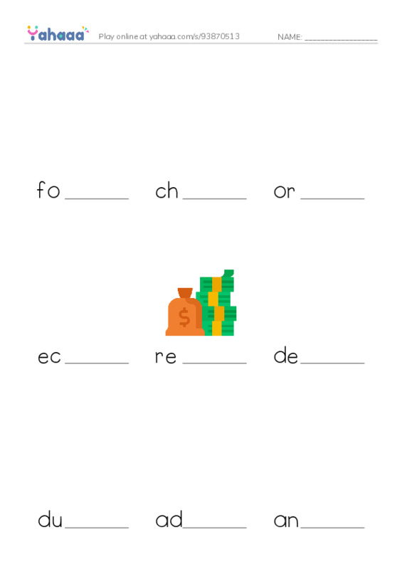 RAZ Vocabulary Y: Biomimicry PDF worksheet to fill in words gaps