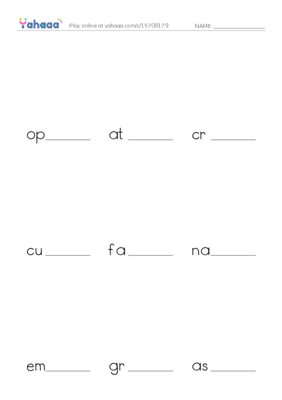 RAZ Vocabulary Y: Gems Treasures from the Earth PDF worksheet to fill in words gaps