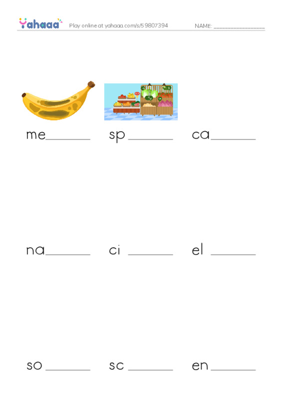 RAZ Vocabulary Y: Goliath Beetles Giant Insects PDF worksheet to fill in words gaps