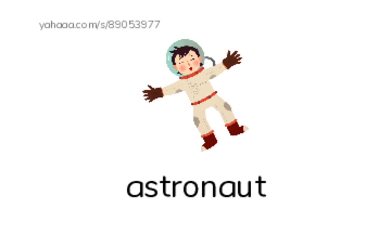 RAZ Vocabulary Y: Life in Space PDF index cards with images