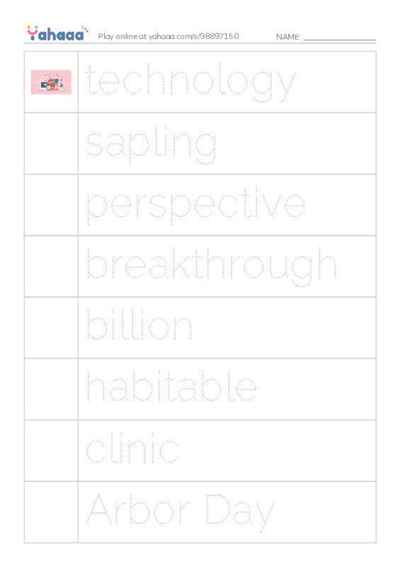 RAZ Vocabulary Z: Alien Collective II The Link PDF one column image words