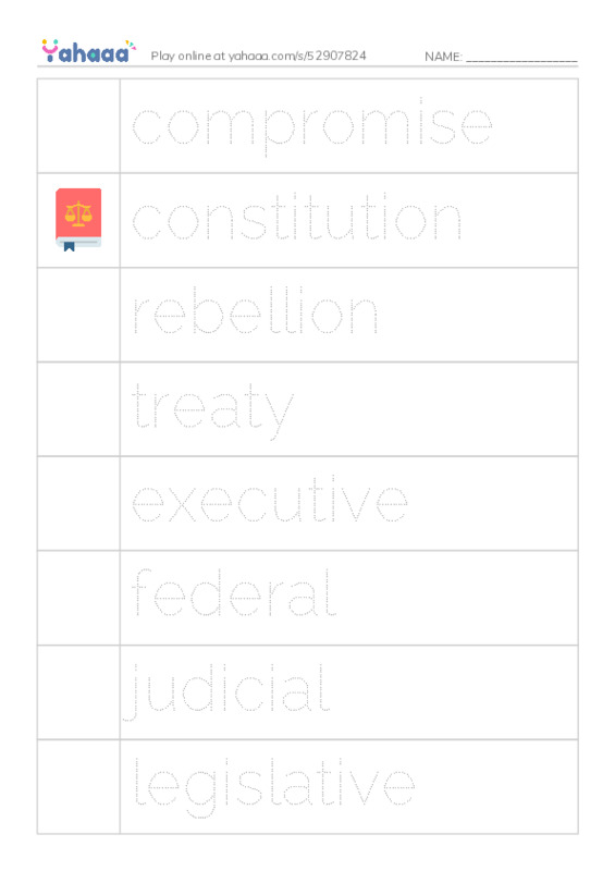 RAZ Vocabulary Z: Building a Nation PDF one column image words
