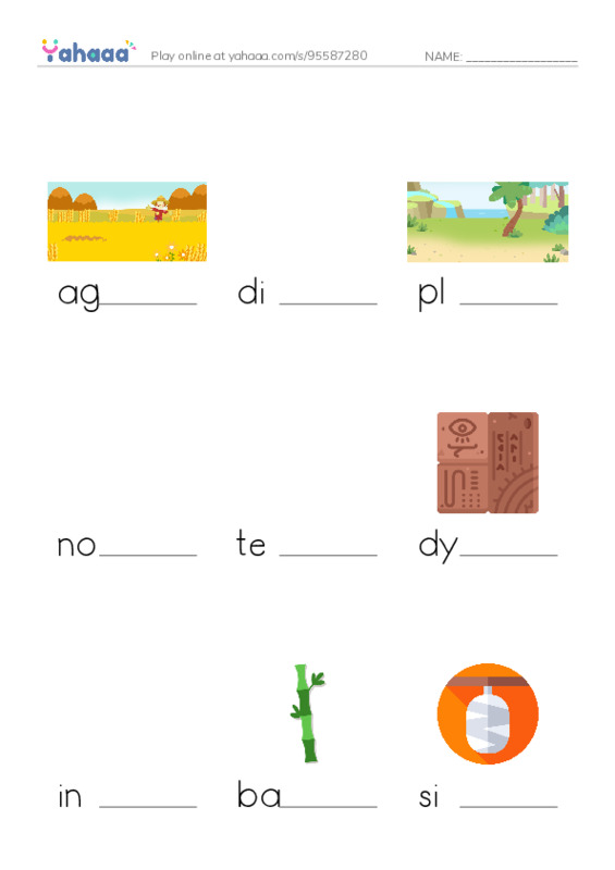 RAZ Vocabulary Z: China PDF worksheet to fill in words gaps