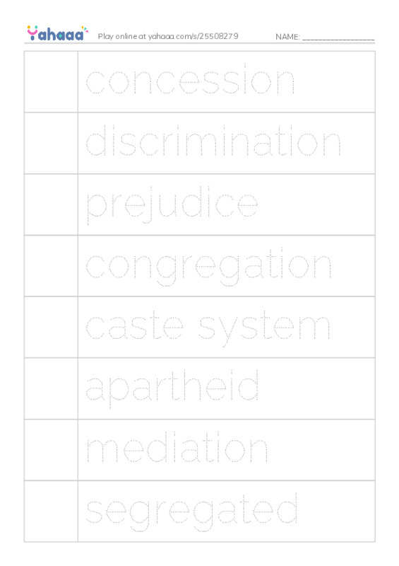 RAZ Vocabulary Z: Historic Peacemakers PDF one column image words