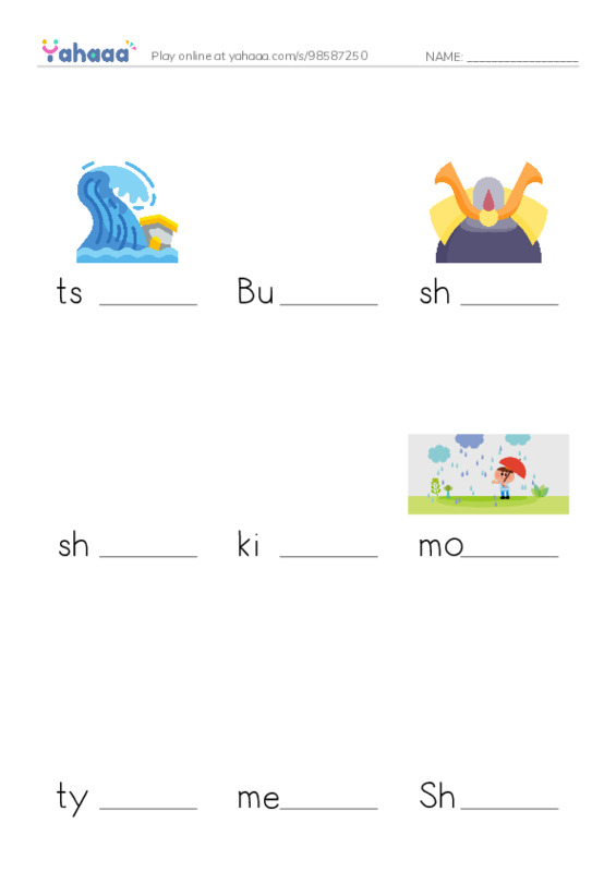 RAZ Vocabulary Z: Japan PDF worksheet to fill in words gaps