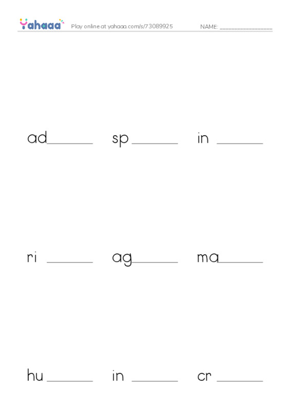 RAZ Vocabulary Z: Lacrosse PDF worksheet to fill in words gaps