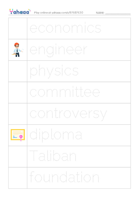 RAZ Vocabulary Z: The Nobel Prize PDF one column image words