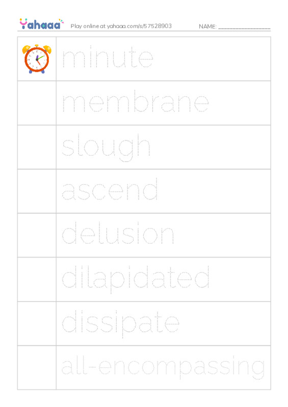 RAZ Vocabulary Z: The Queens Loss Part I PDF one column image words