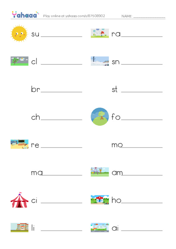Let's GO 3: Unit 7 Yesterday and Today PDF worksheet writing row