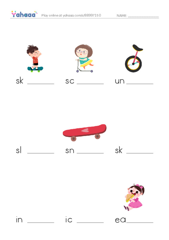 Let's GO 3: Unit 8 My Home PDF worksheet to fill in words gaps