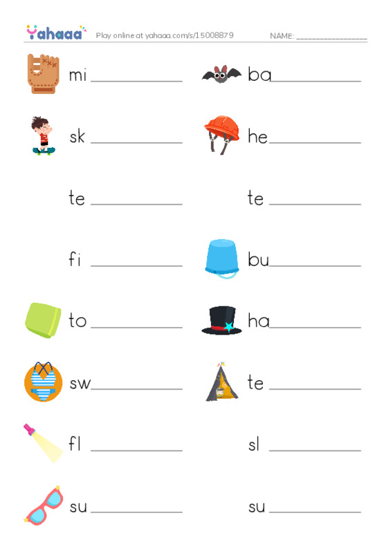 Let's GO 4: Unit 1 The Great Outdoors PDF worksheet writing row
