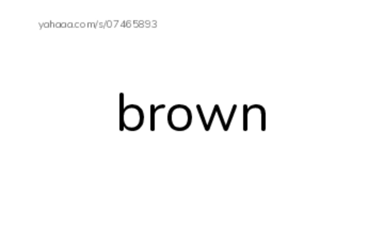 Let's GO 4: Unit 6 Eye color PDF index cards word only