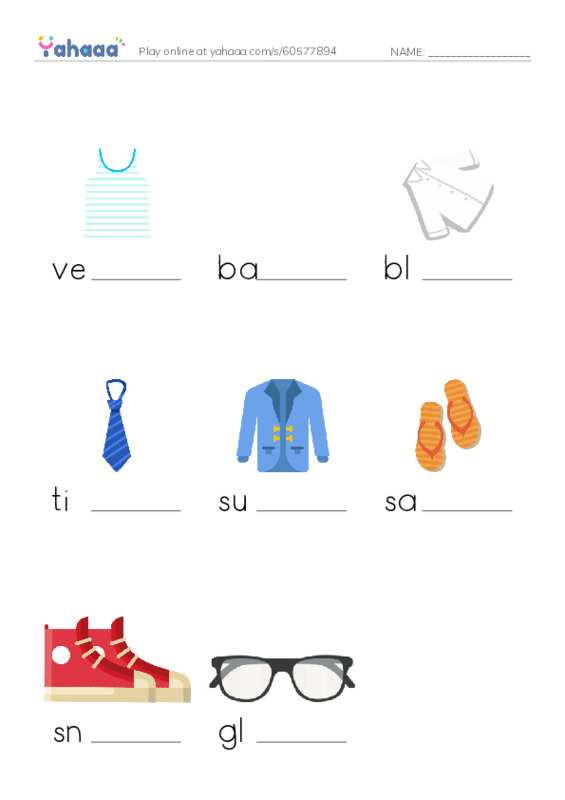 Let's GO 4: Unit 6 Accessory PDF worksheet to fill in words gaps