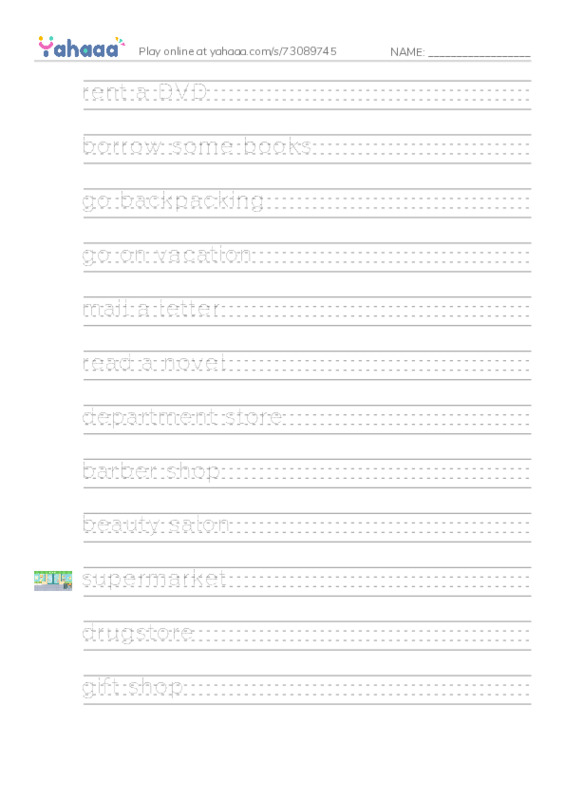 Let's GO 4: Unit 7 Future Plans PDF write between the lines worksheet