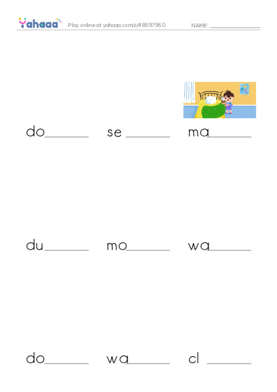 Let's GO 5: Unit 5 The Future PDF worksheet to fill in words gaps