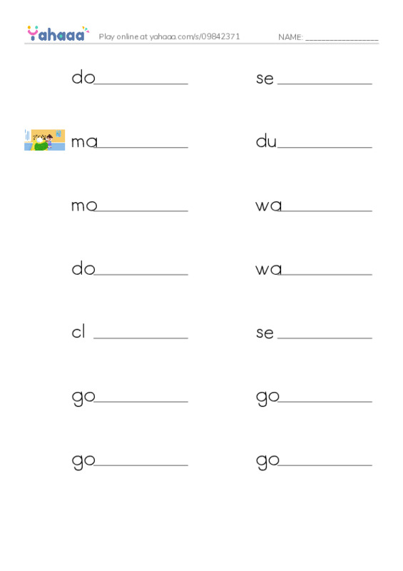 Let's GO 5: Unit 5 The Future PDF worksheet writing row