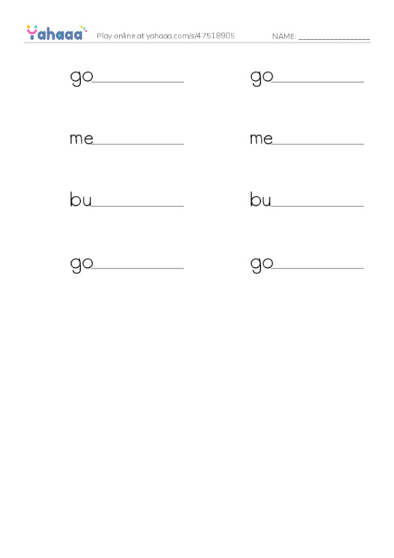 Let's GO 6: Unit 8 In the Future PDF worksheet writing row