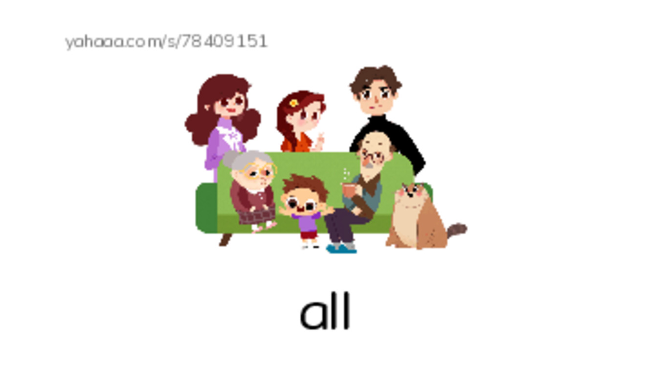 Word Families: all PDF index cards with images