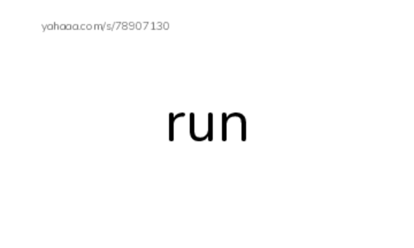 Action Verbs PDF index cards word only