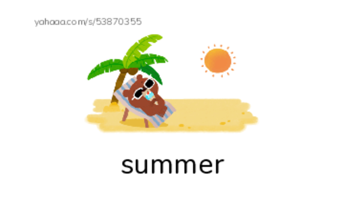 Seasons PDF index cards with images