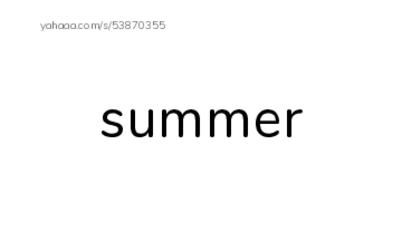 Seasons PDF index cards word only