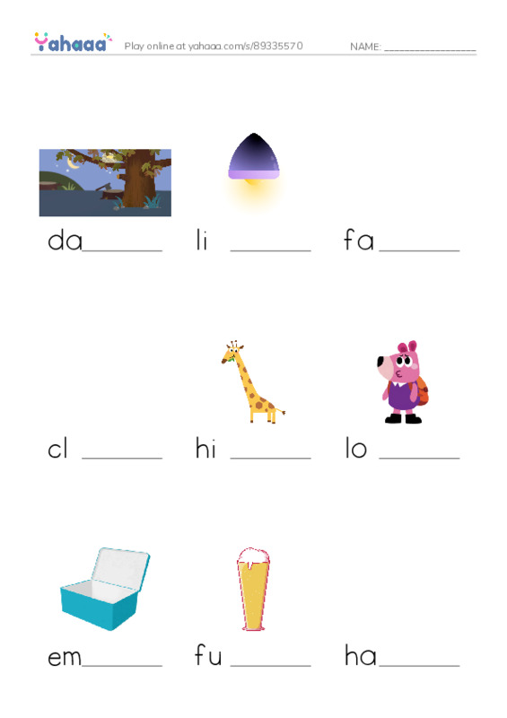 Adjectives 3 PDF worksheet to fill in words gaps