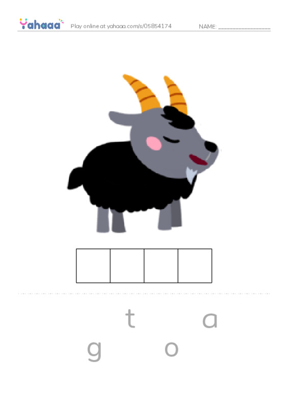 ANIMALS- 2 PDF word puzzles worksheet