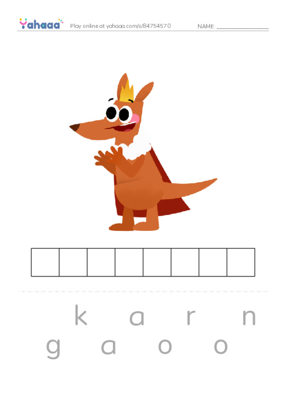 KLMNO words  PDF word puzzles worksheet