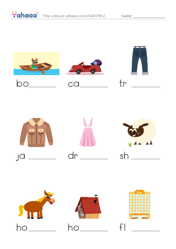 Unit 12. My grandparents PDF worksheet to fill in words gaps