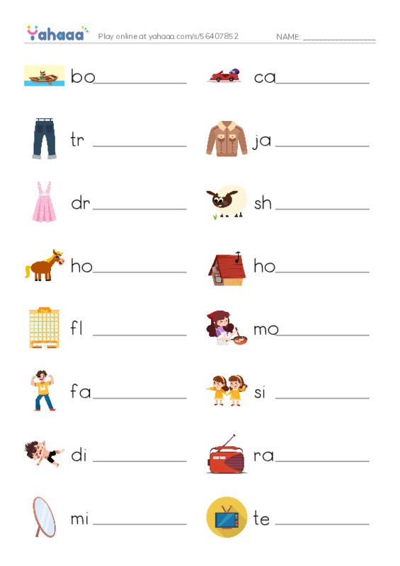Unit 12. My grandparents PDF worksheet writing row