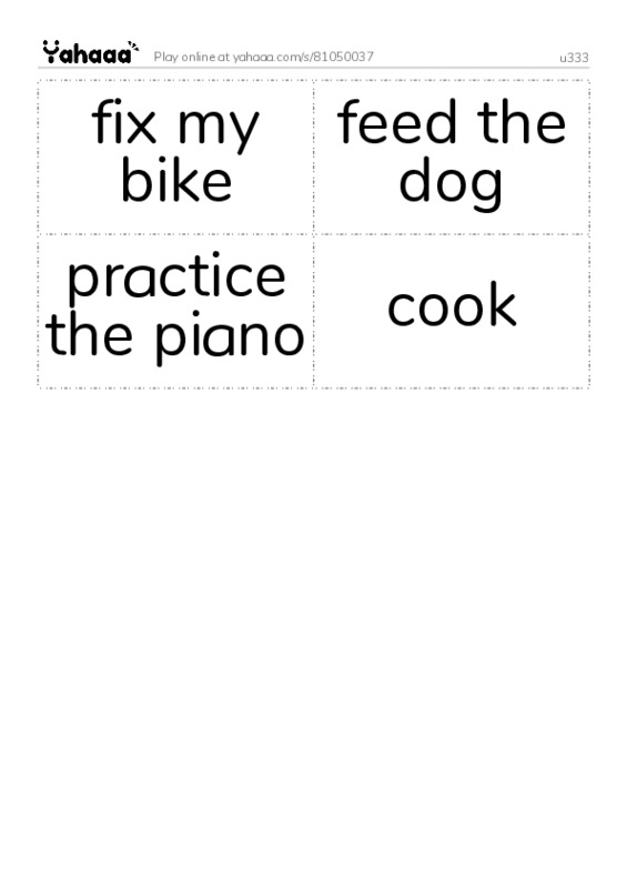 u333 PDF two columns flashcards