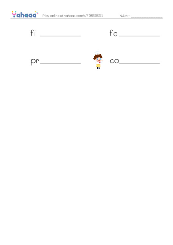 u333 PDF worksheet writing row