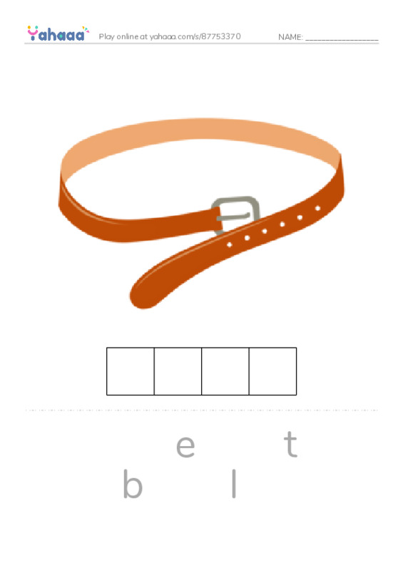 CLOTHES 3 PDF word puzzles worksheet